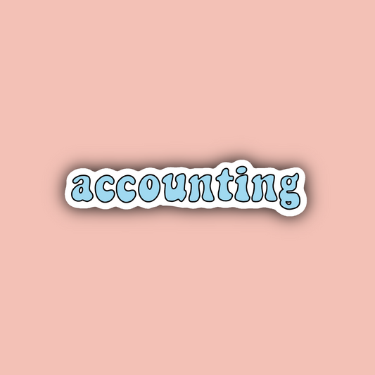 Accounting Sticker Pack