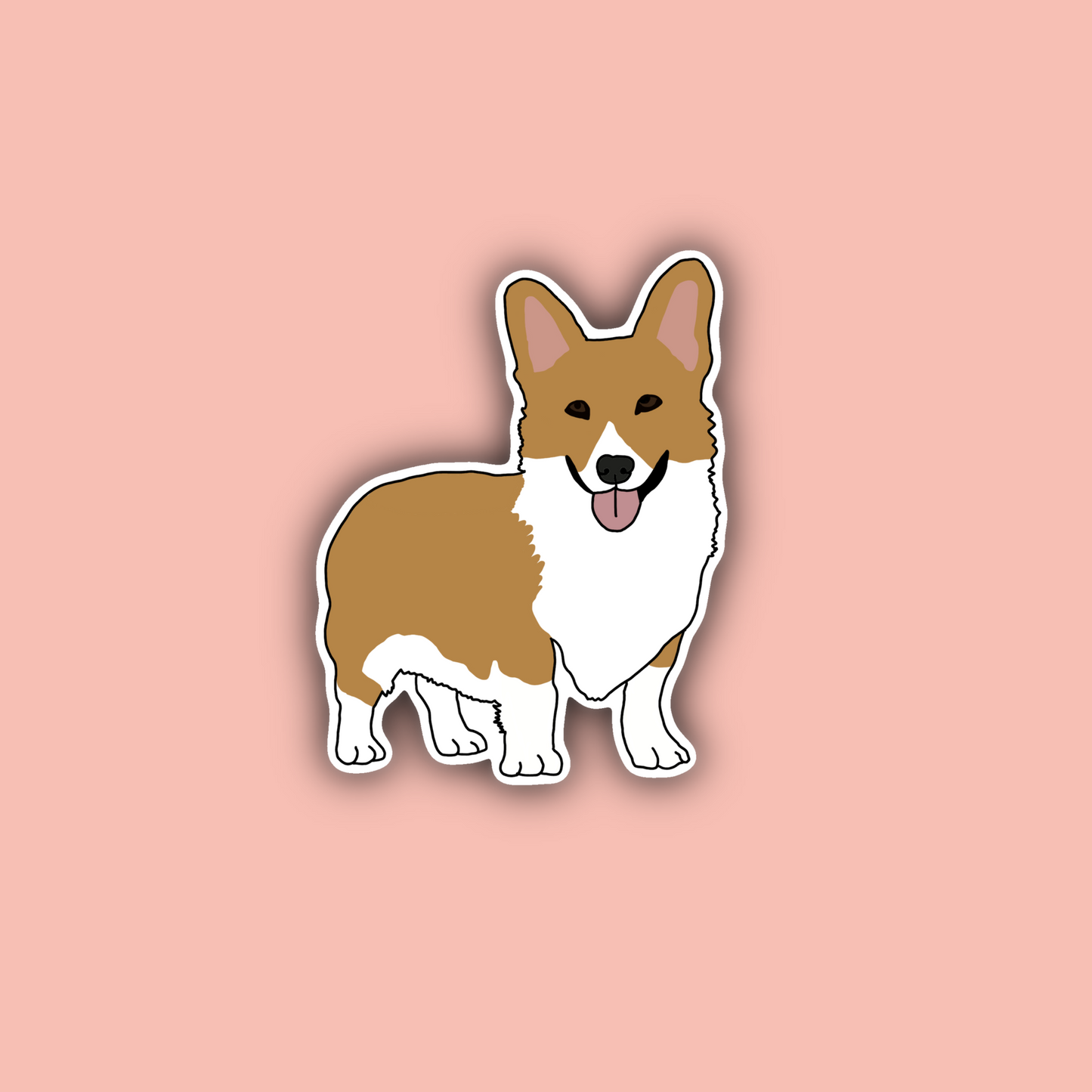 Corgi - 3" Waterproof Sticker