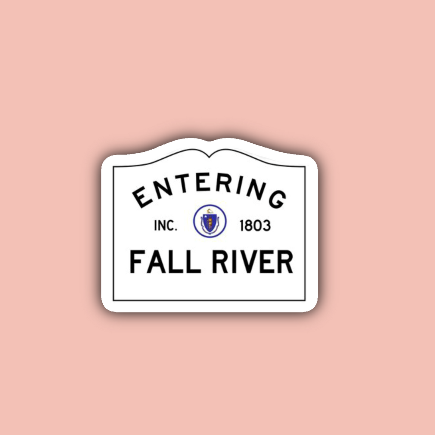 Fall River Massachusetts Sticker Pack