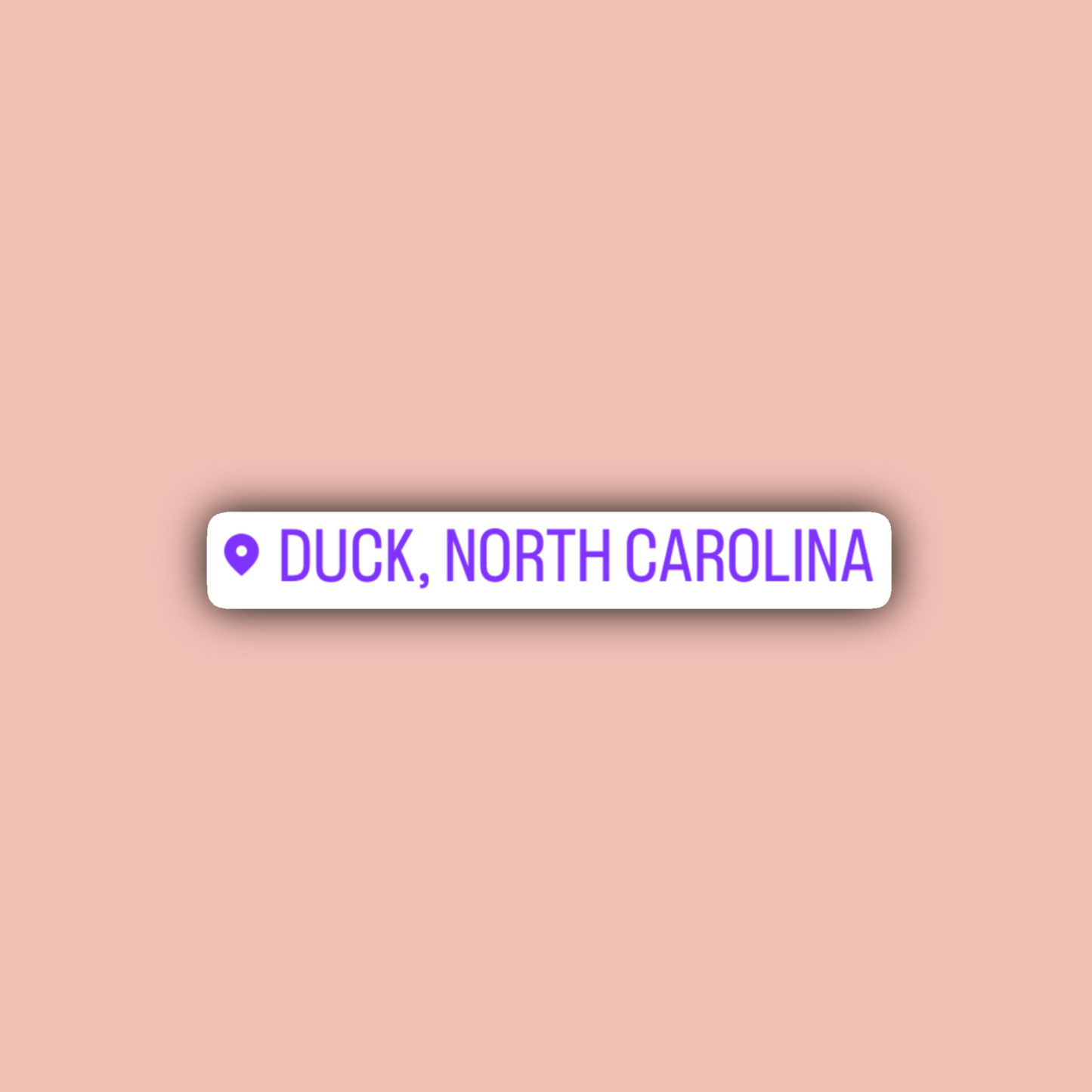 Duck North Carolina Sticker Pack