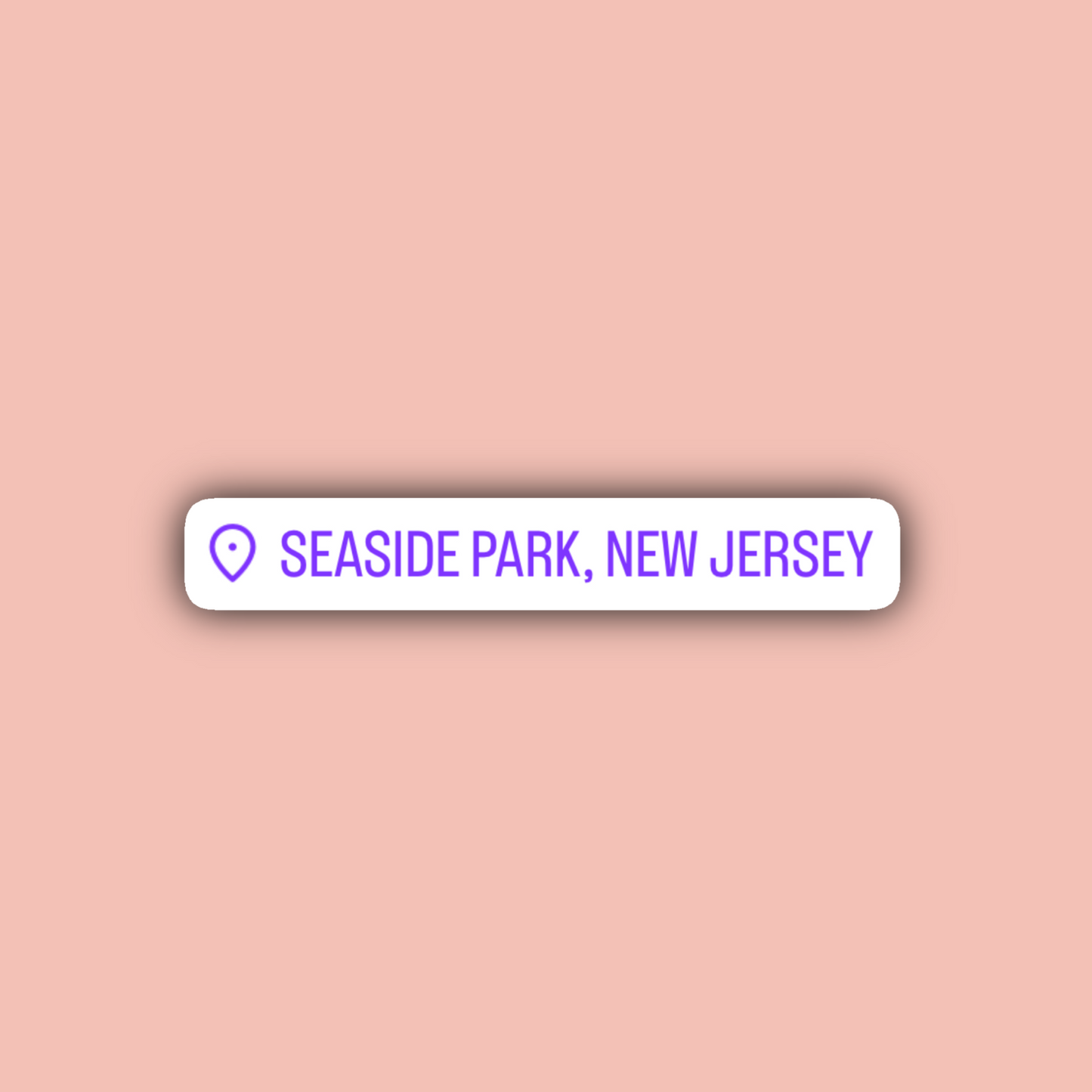 Seaside Park New Jersey Sticker Pack