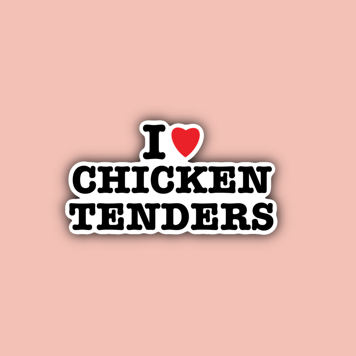 Chicken Tenders Sticker Pack