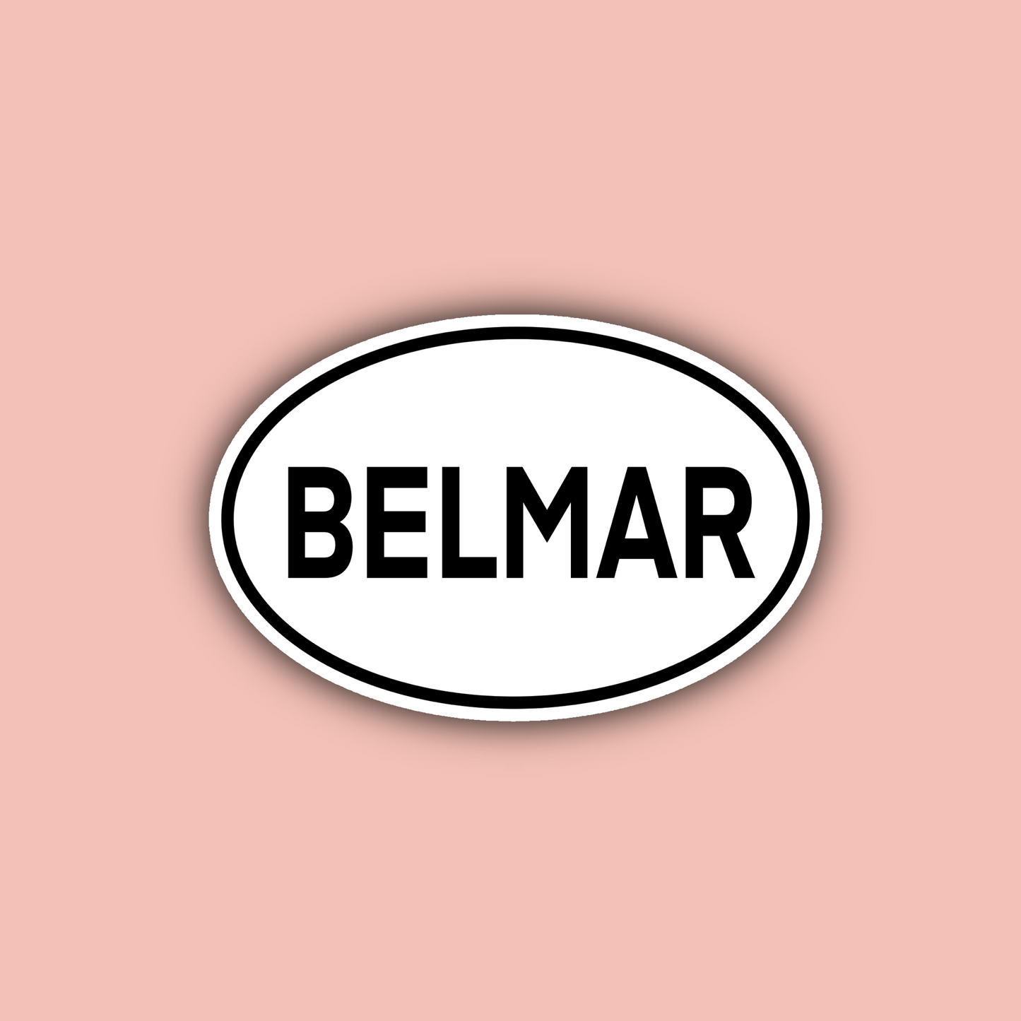 Belmar New Jersey Sticker Pack