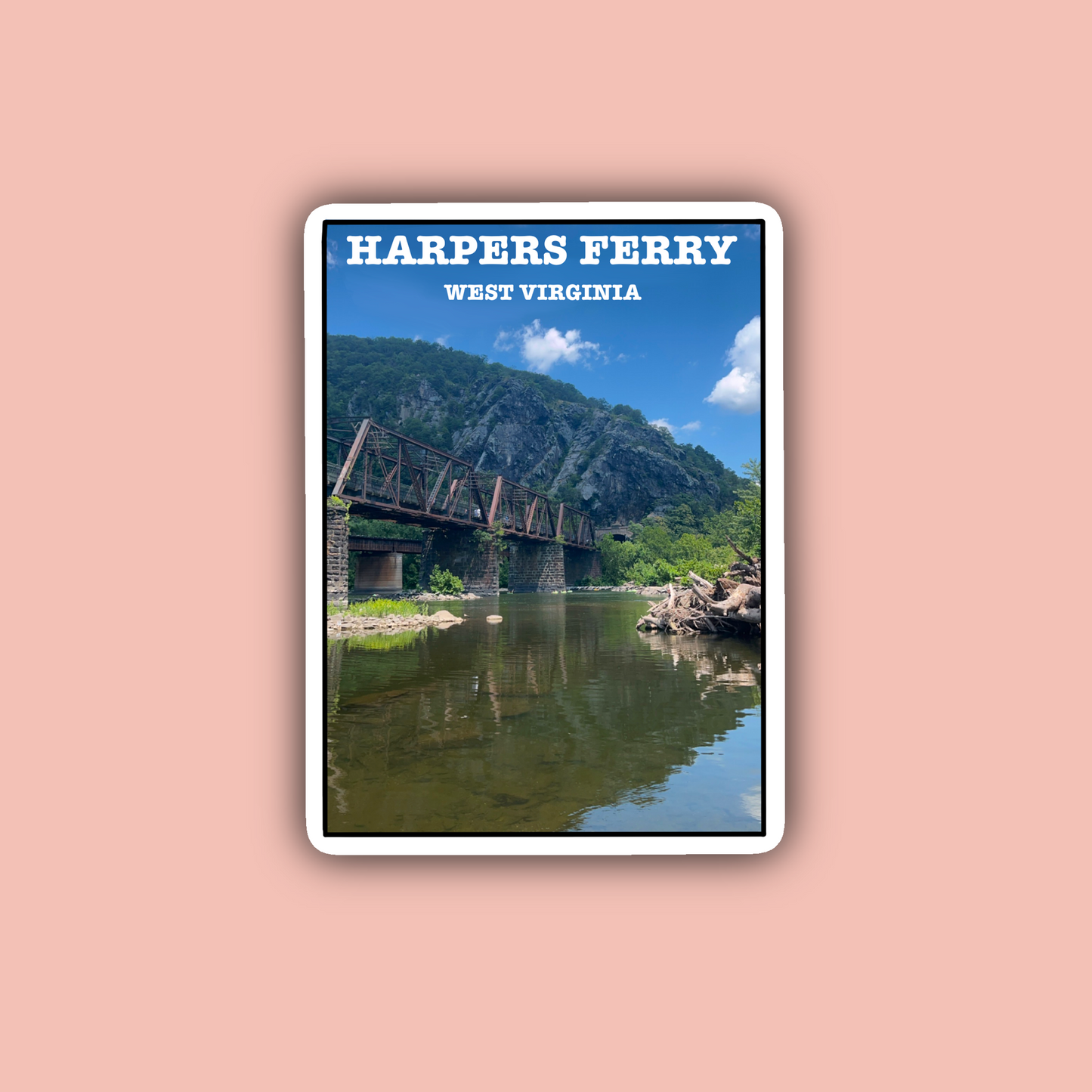 Harpers Ferry West Viriginia Sticker Pack