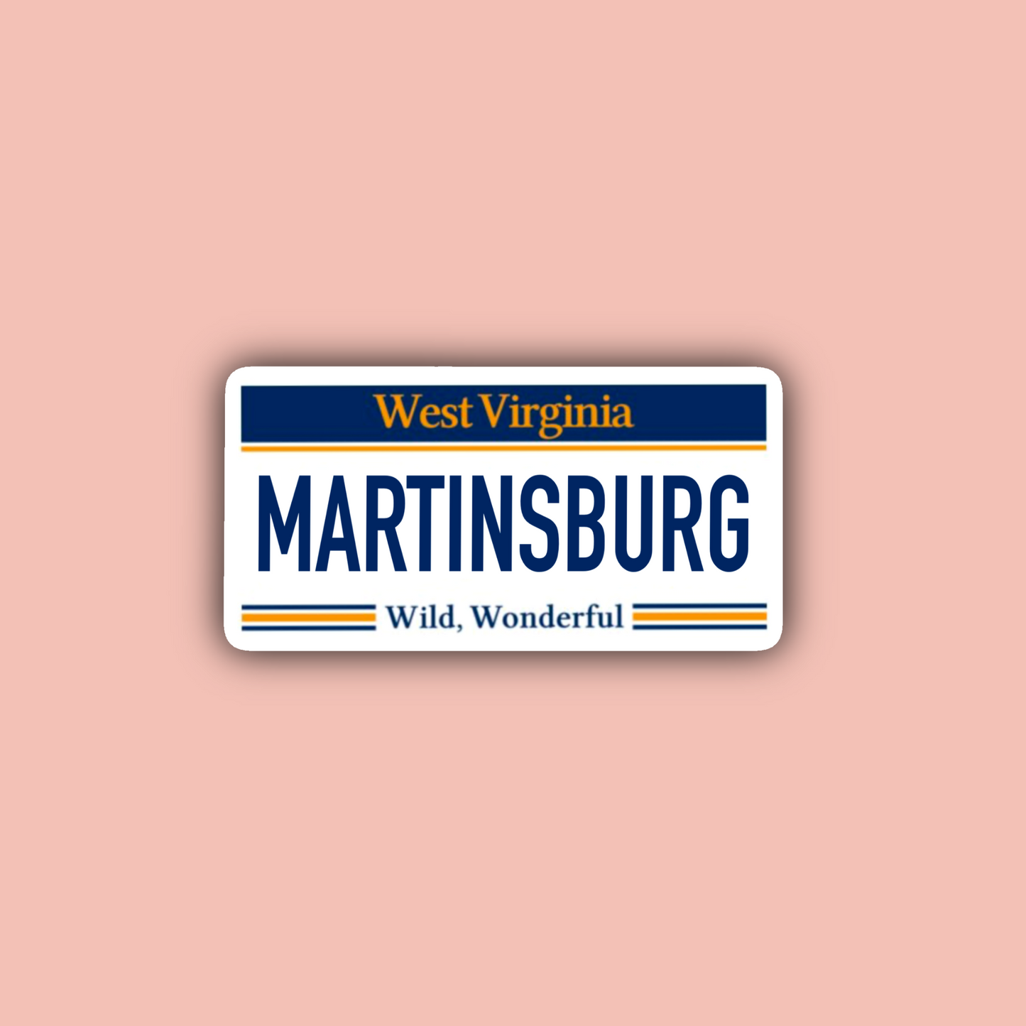 Martinsburg West Virginia Sticker Pack