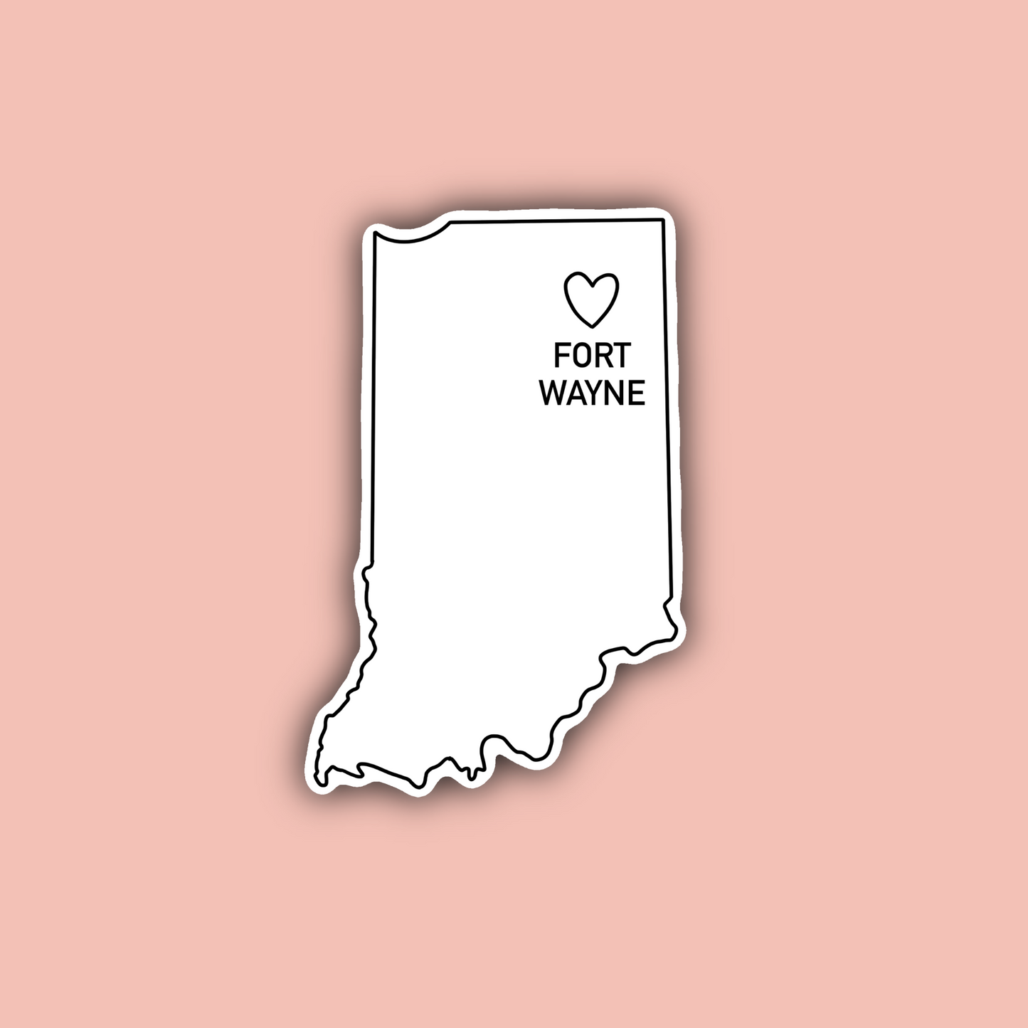 Fort Wayne Indiana Sticker Pack