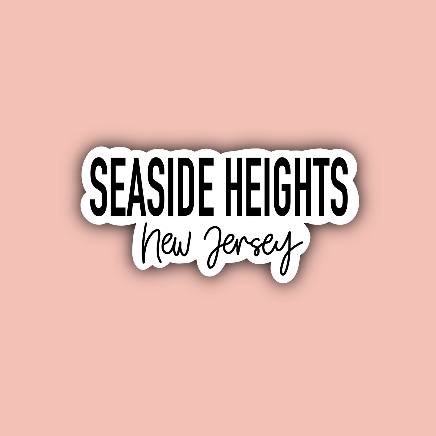 Seaside Heights New Jersey Sticker Pack