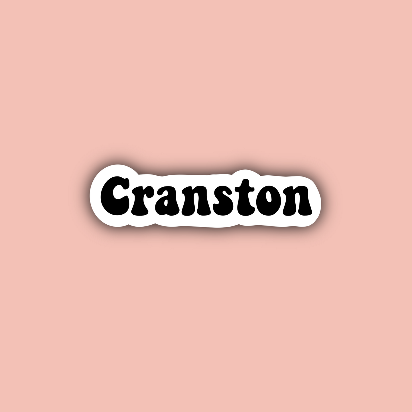 Cranston Rhode Island Sticker Pack
