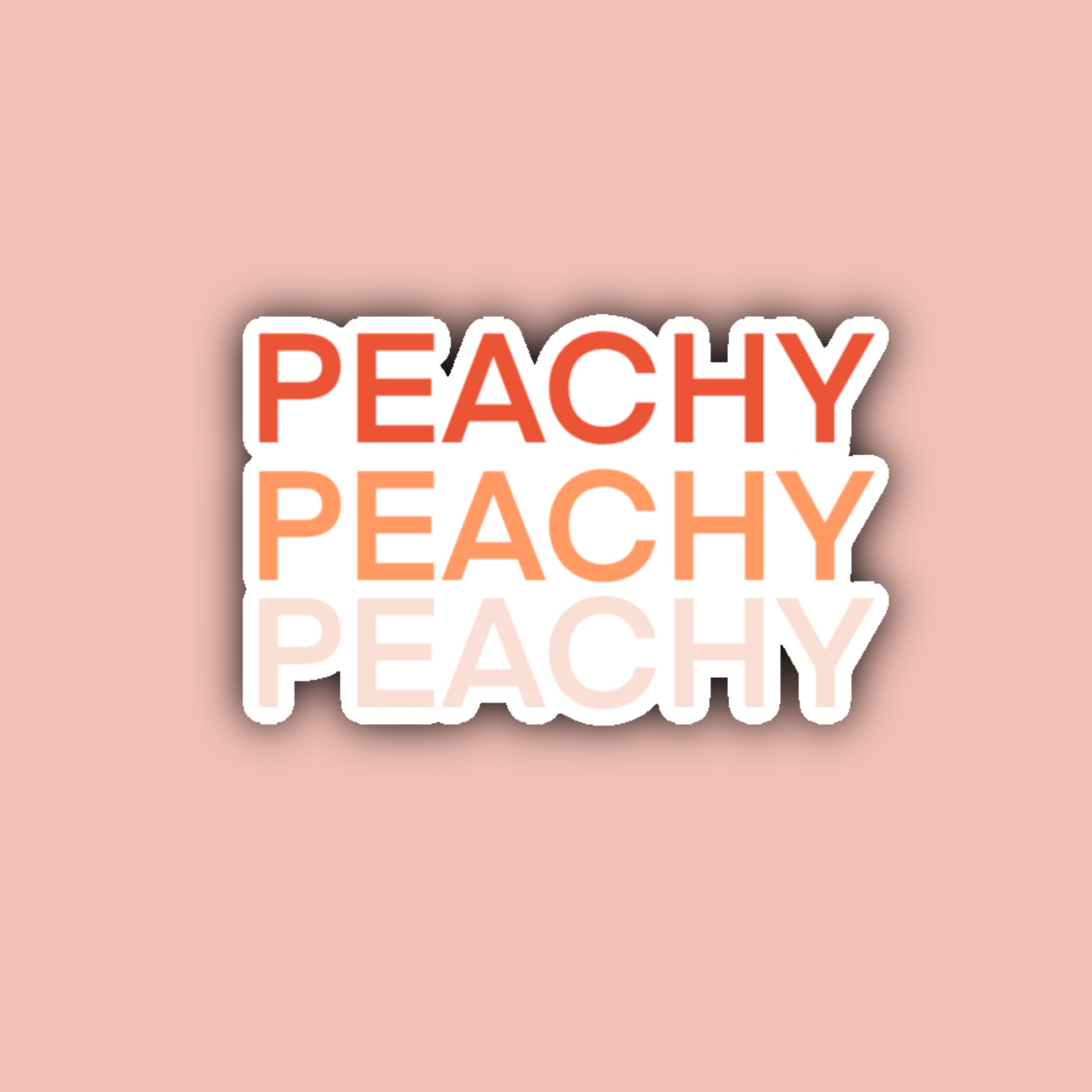 Peach Sticker Pack