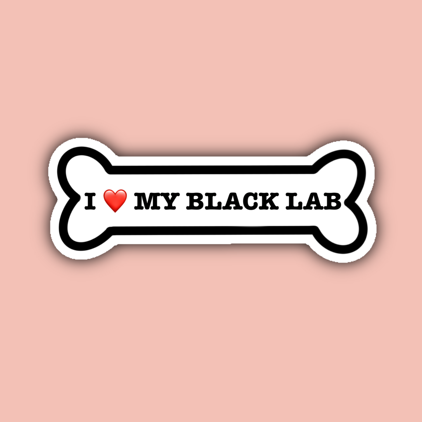Black Lab Sticker Pack