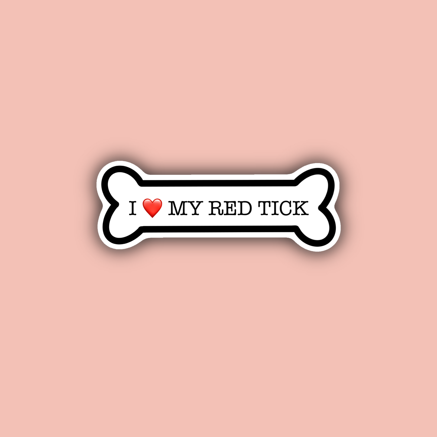 Red Tick Coonhound Sticker Pack