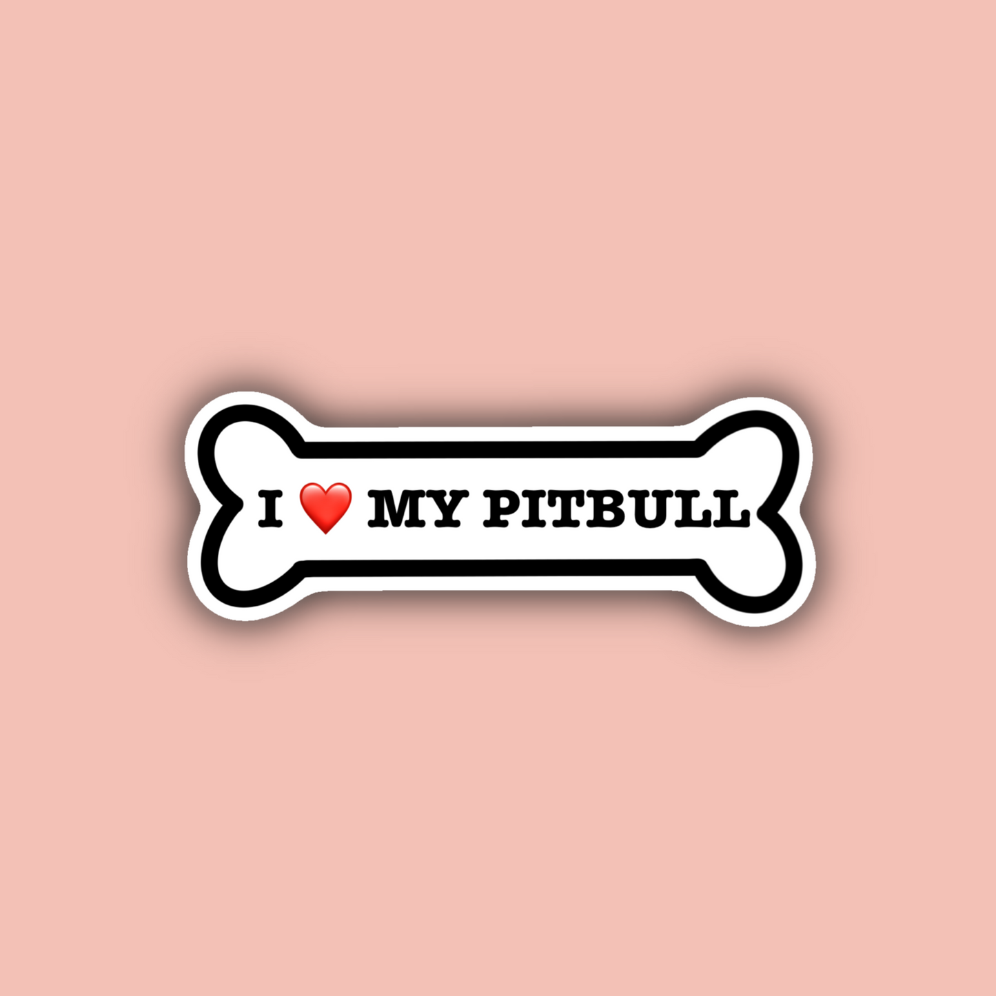 Grey Pitbull Sticker Pack