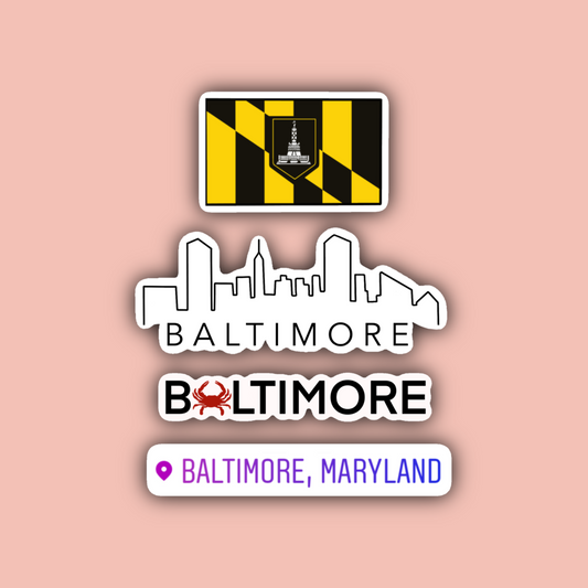 Baltimore Sticker Pack