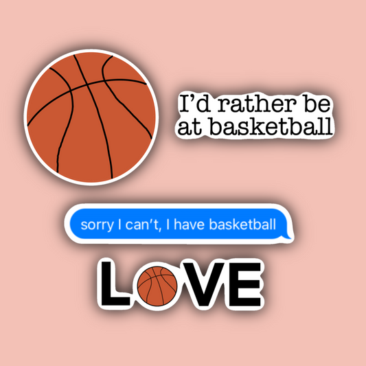 Basketball Sticker Pack