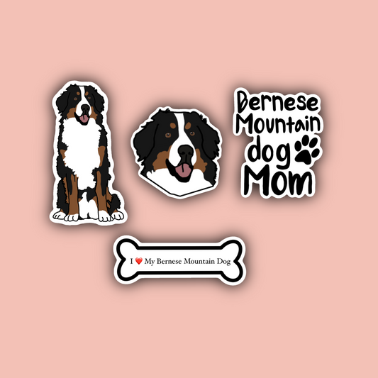 Bernese Mountain Dog Sticker Pack
