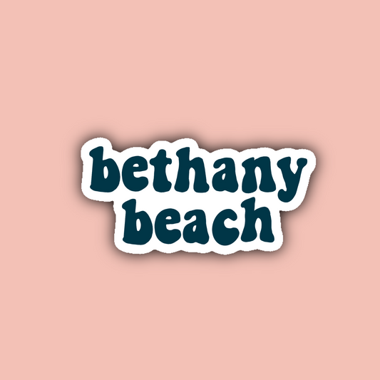 Bethany Beach - 3" Waterproof Sticker
