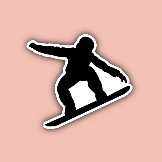 Snowboarder - 3" Waterproof Sticker