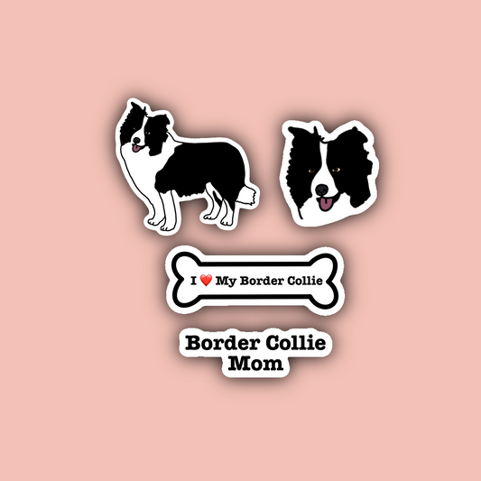 Border Collie Sticker Pack