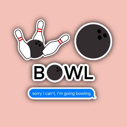 Bowling Sticker Pack