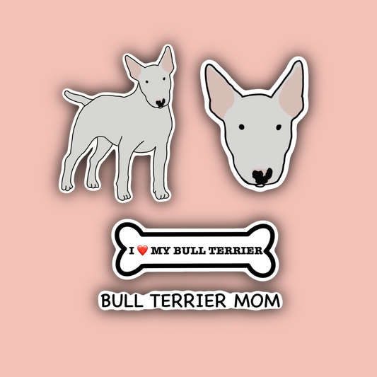 Bull Terrier Sticker Pack