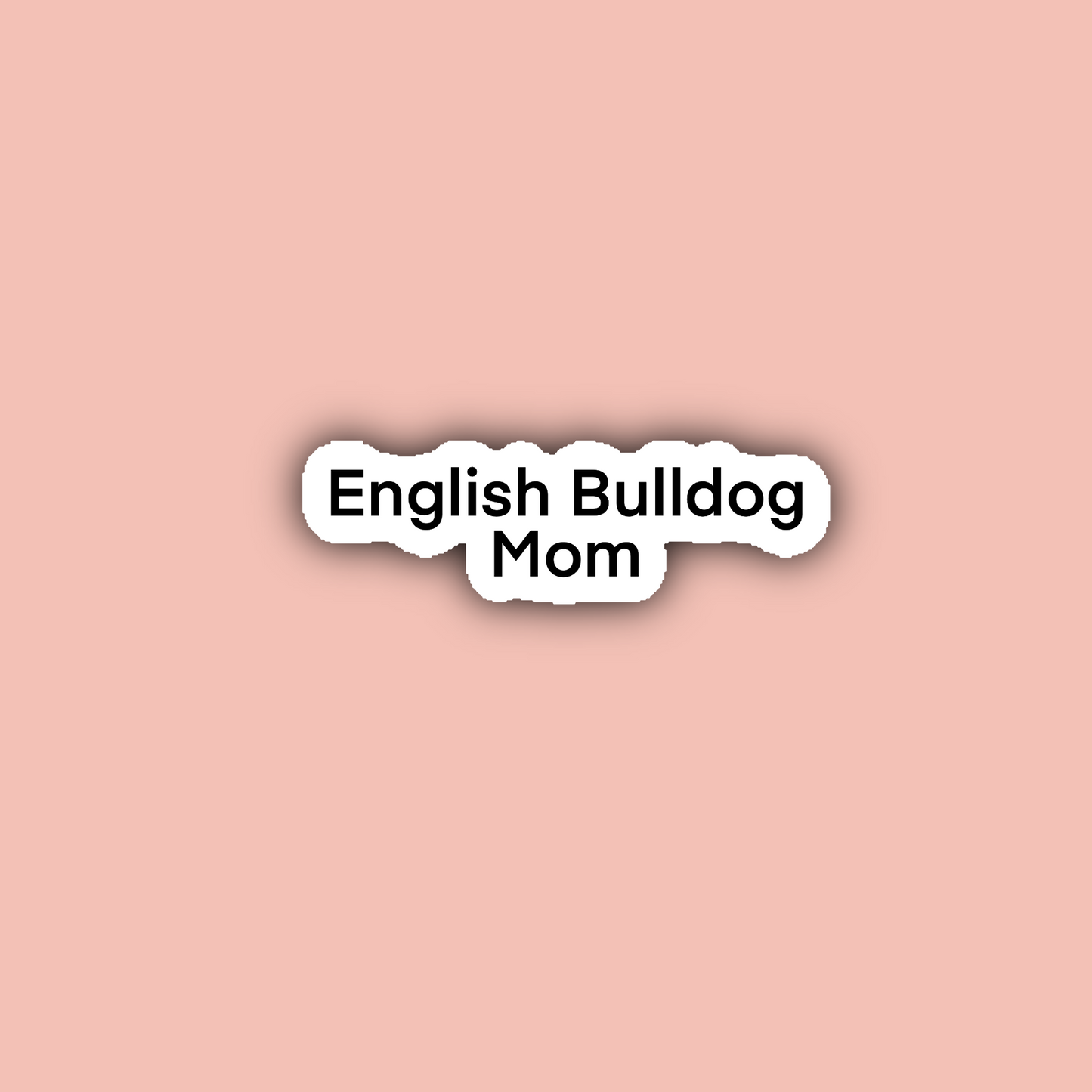 English Bulldog Sticker Pack