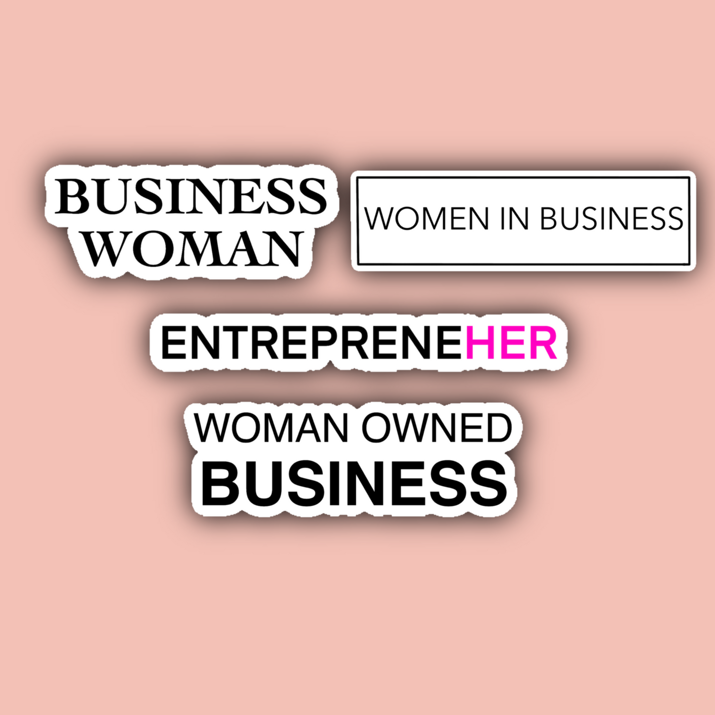 Business Woman Sticker Pack