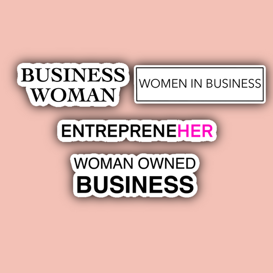 Business Woman Sticker Pack