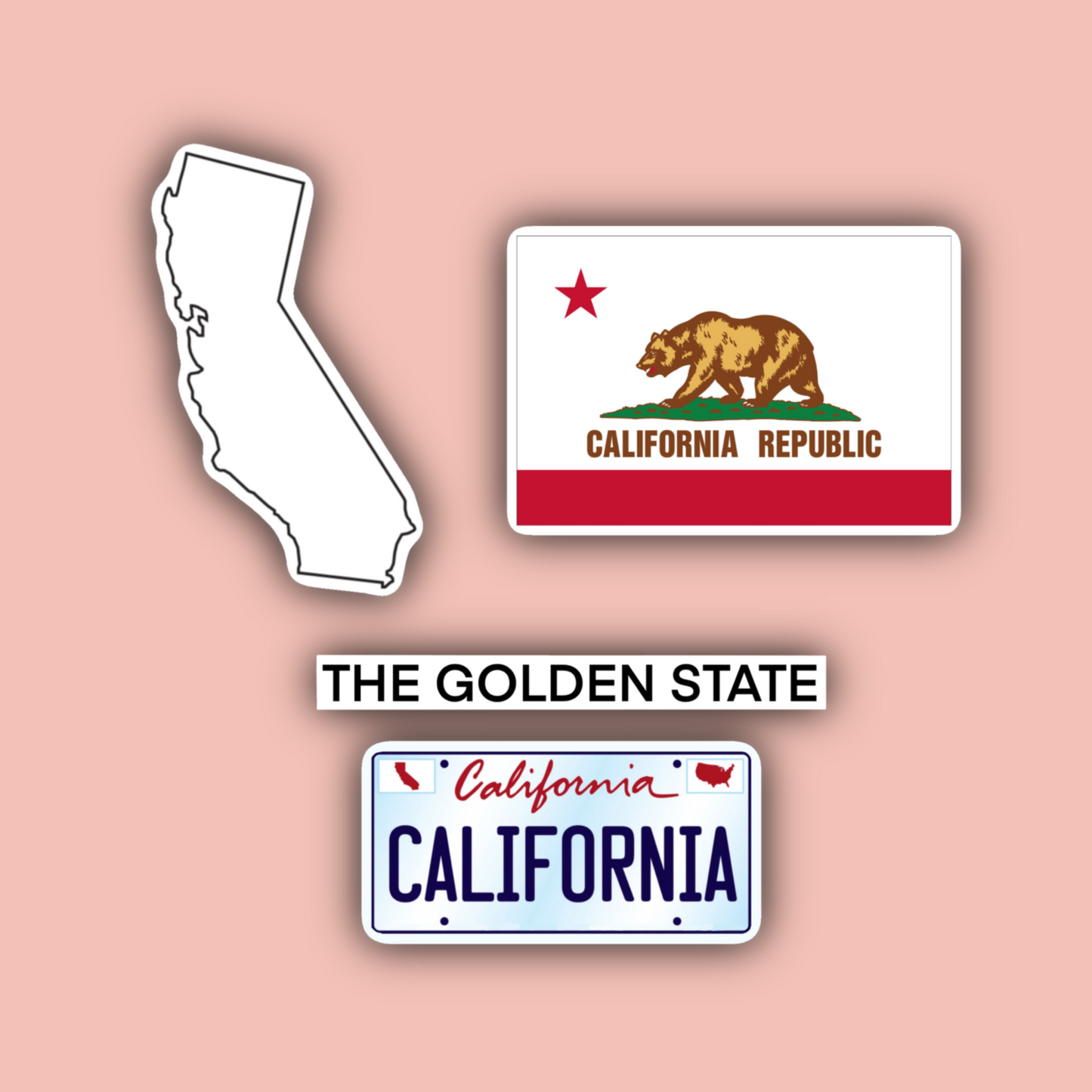 California Sticker Pack