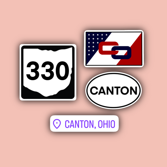 Canton Ohio Sticker Pack