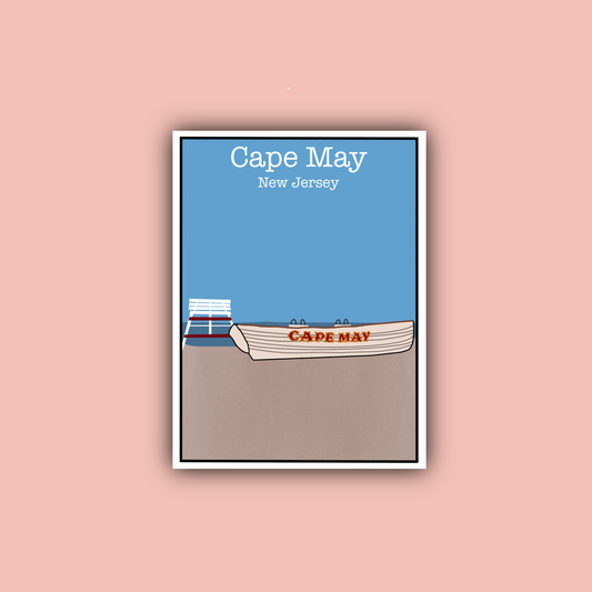 Cape May New Jersey Sticker Pack