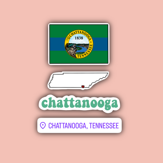 Chattanooga Sticker Pack