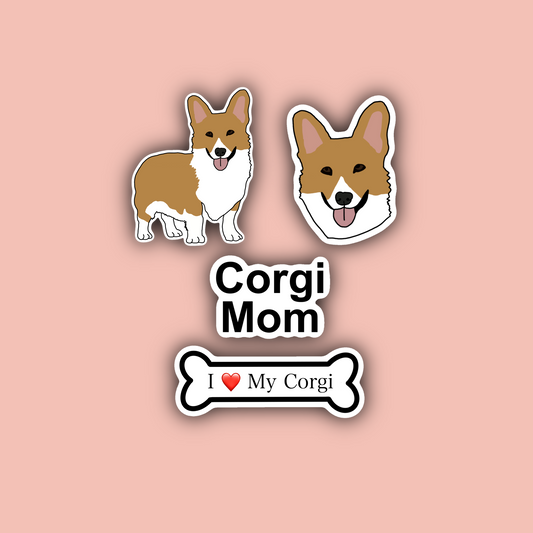 Corgi Sticker Pack