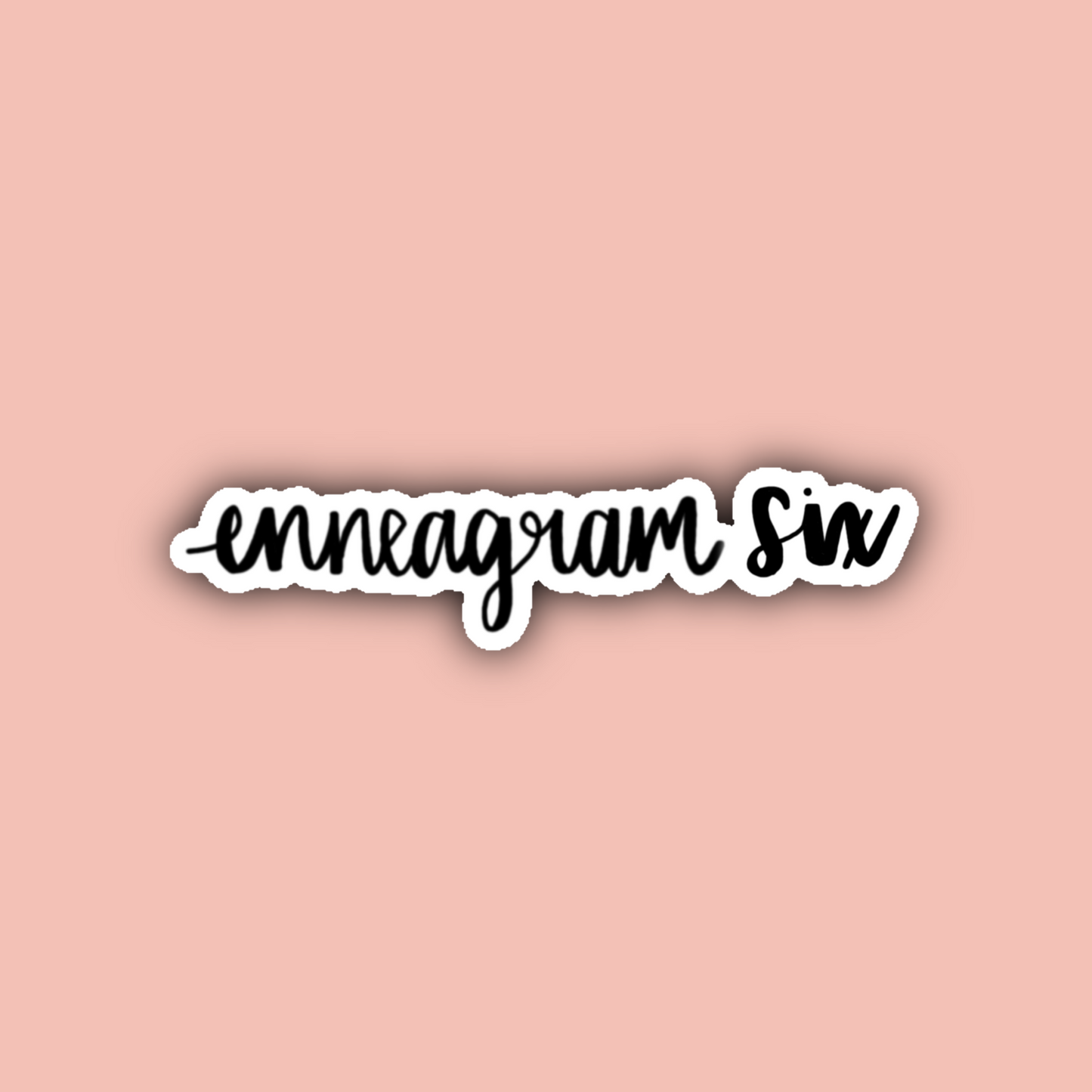 Enneagram Type 6 Sticker Pack