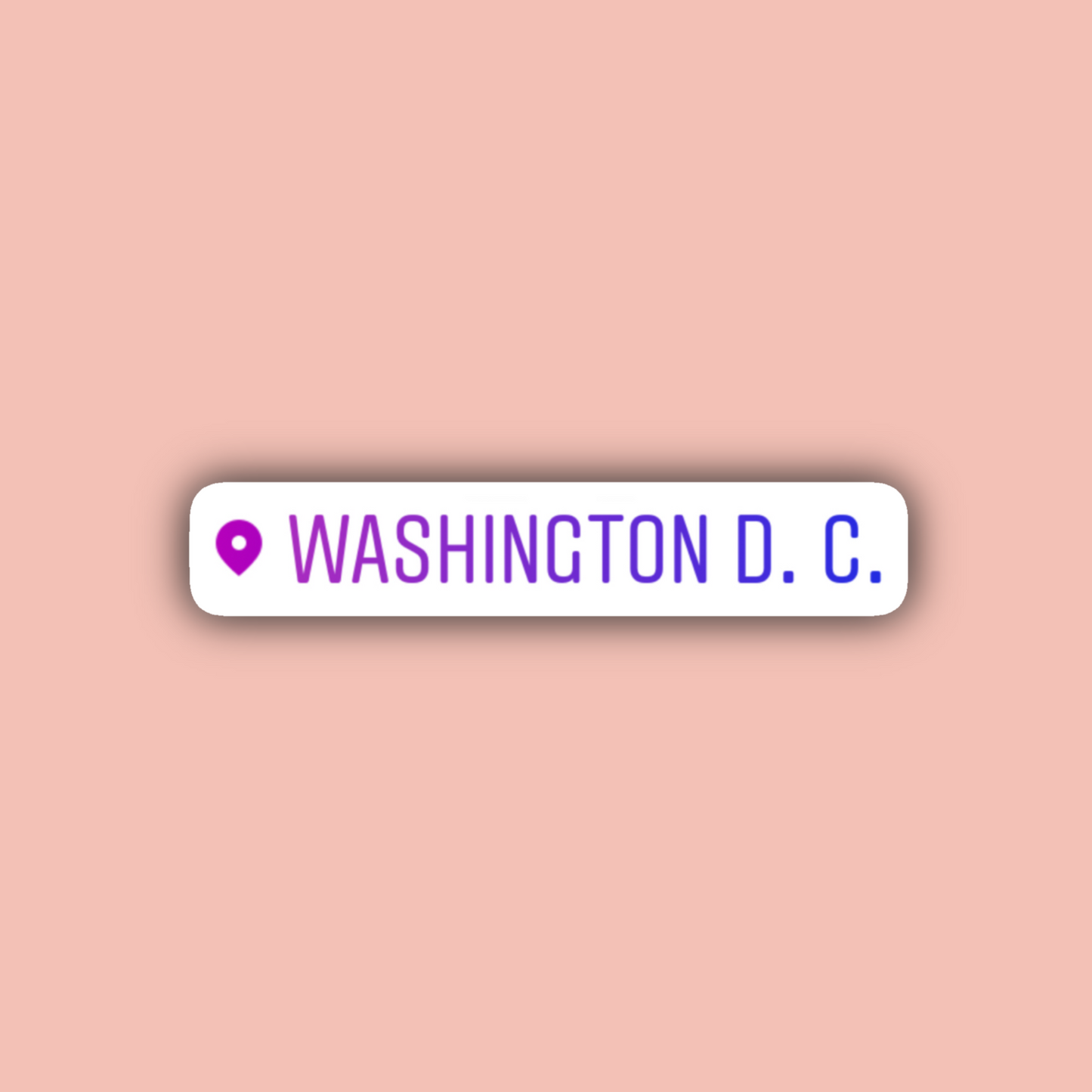 Washington DC Sticker Pack