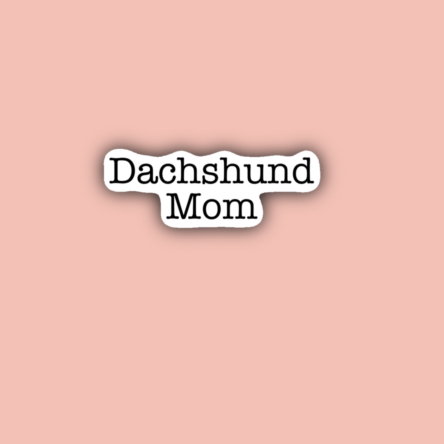 Black Dachshund Sticker Pack