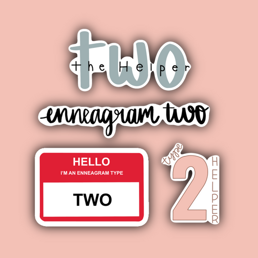 Enneagram 2 Sticker Pack