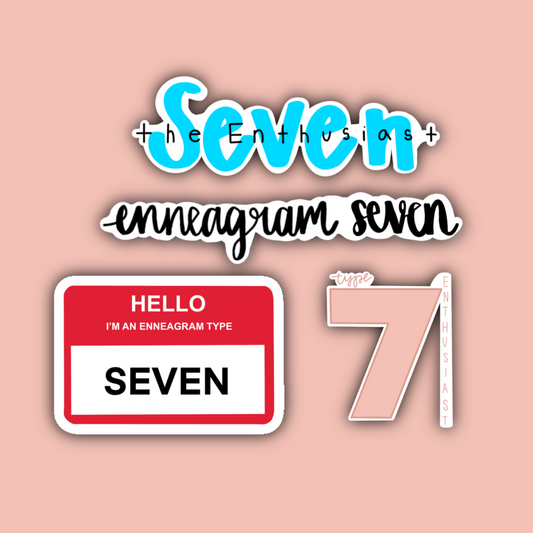 Enneagram 7 Sticker Pack