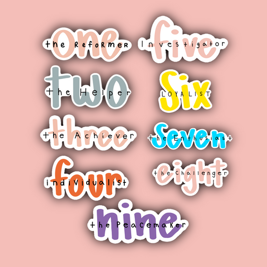 Enneagram Sticker Pack