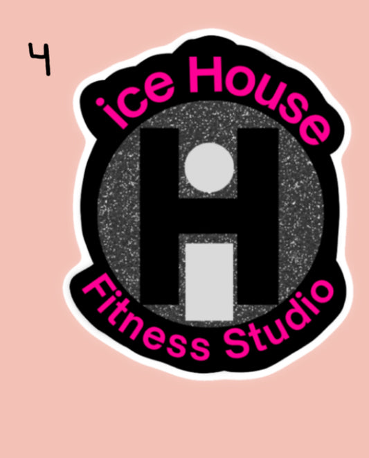 Katie C Custom - 100 Ice House Stickers