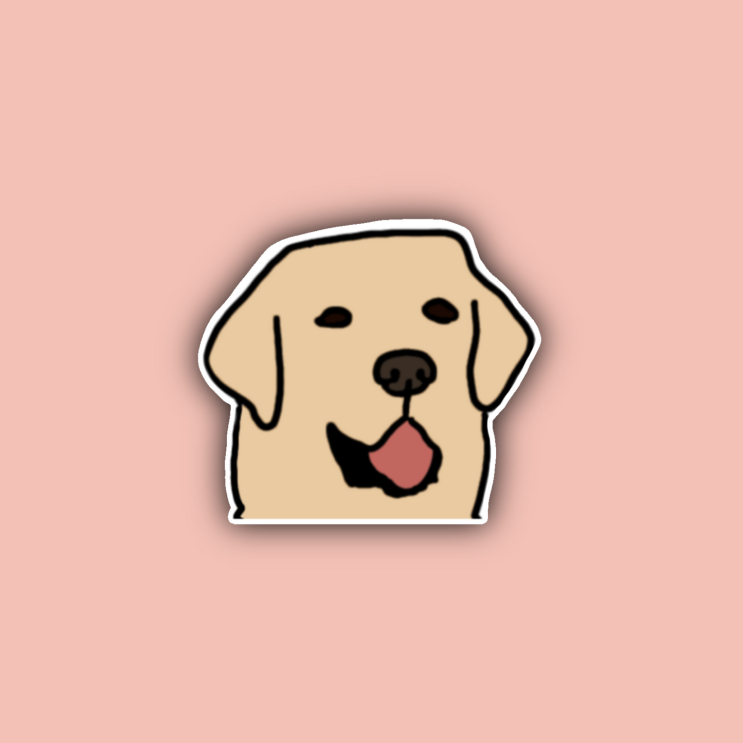 Yellow Lab Sticker Pack
