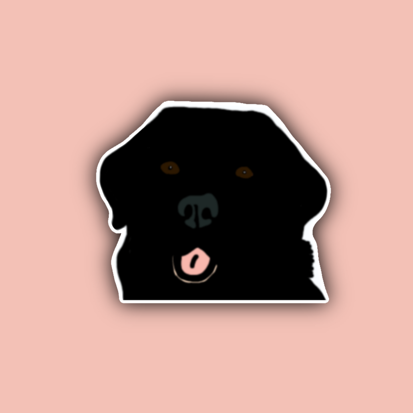 Black Lab Sticker Pack