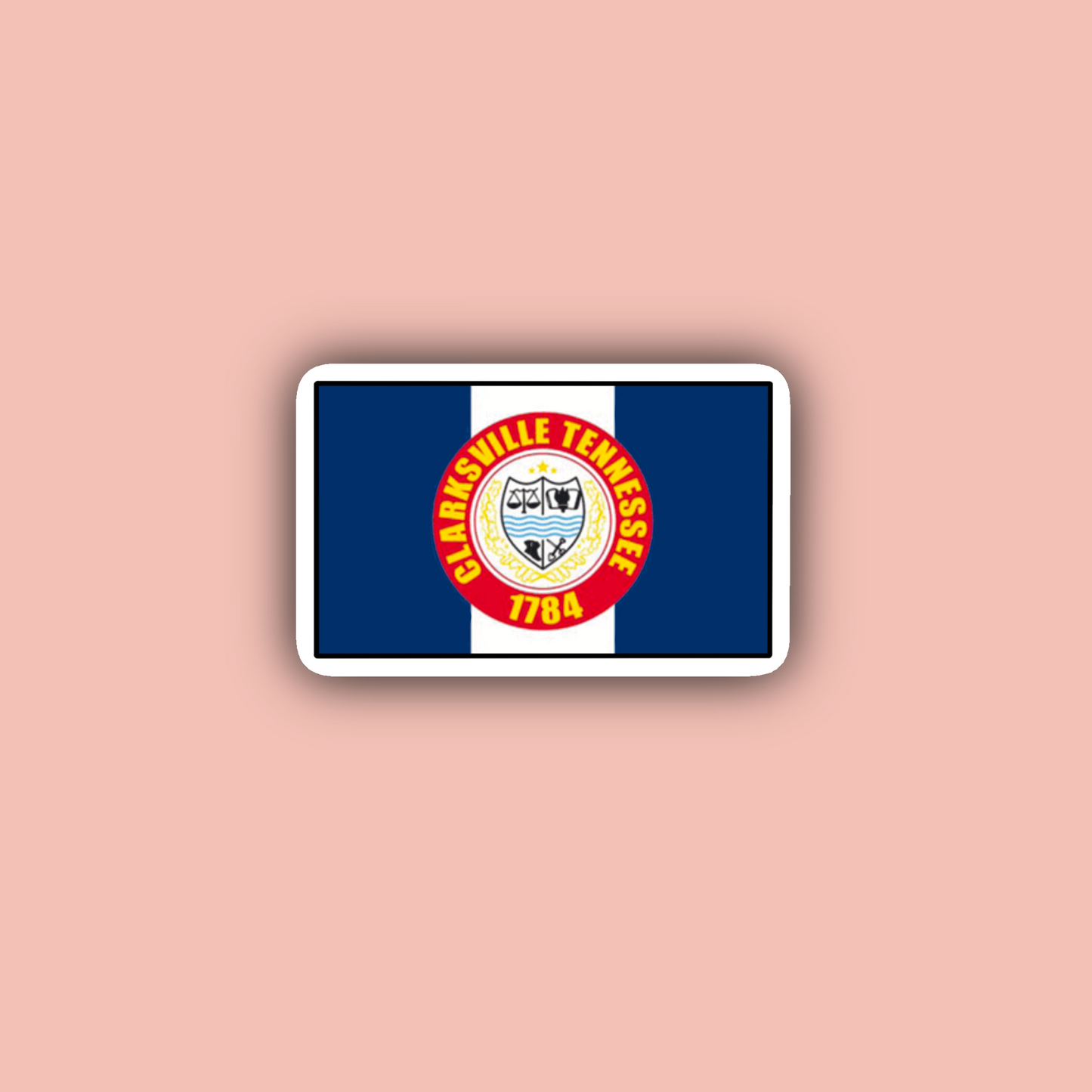 Clarksville Tennessee Sticker Pack