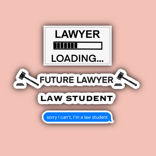 Future Lawyer Sticker Pack