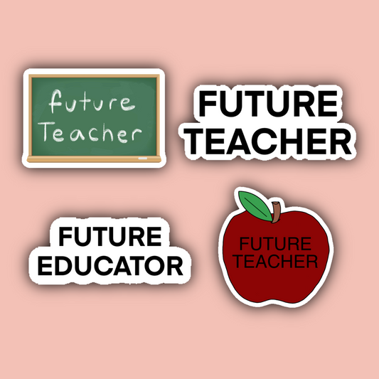 Future Teacher Sticker Pack