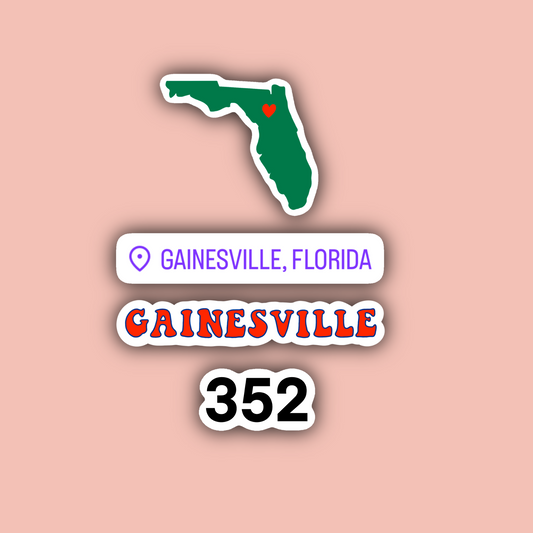 Gainesville Florida Sticker Pack