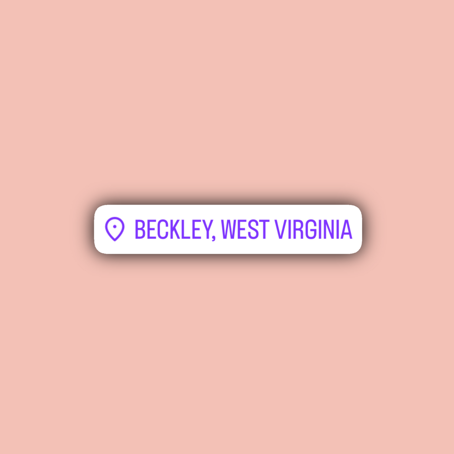Beckley West Virginia Sticker Pack