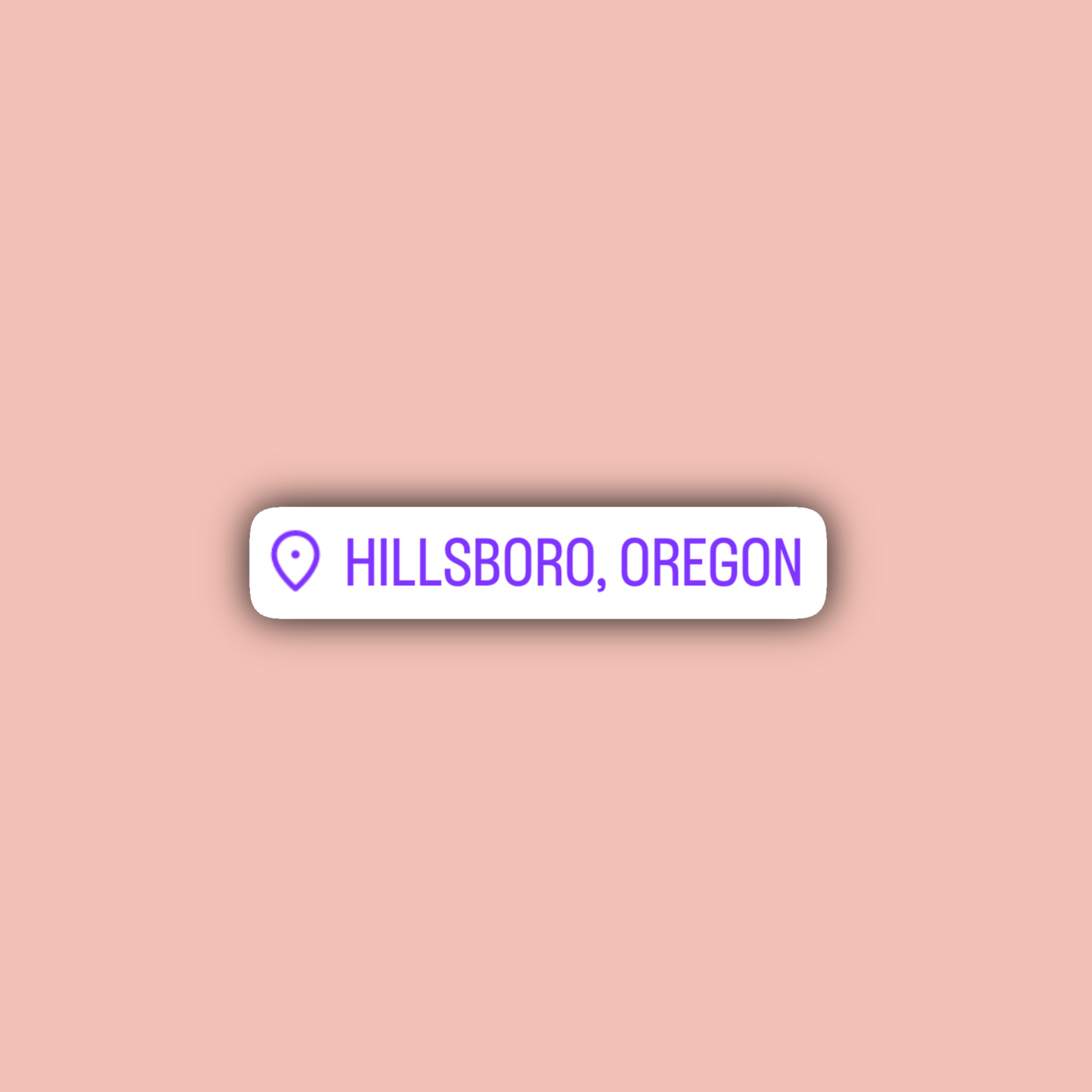 Hillsboro Oregon Sticker Pack