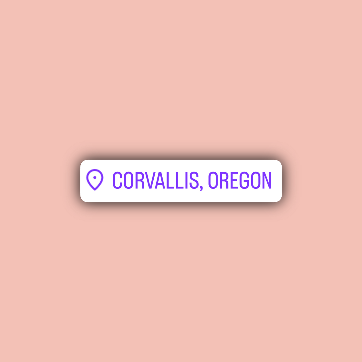 Corvallis Oregon Sticker Pack