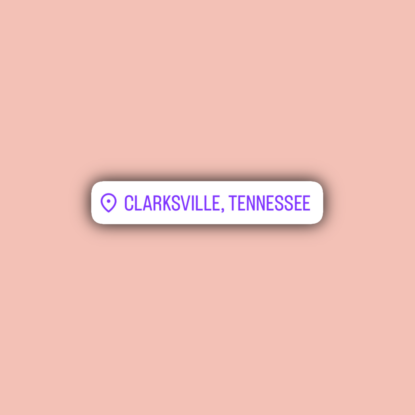 Clarksville Tennessee Sticker Pack