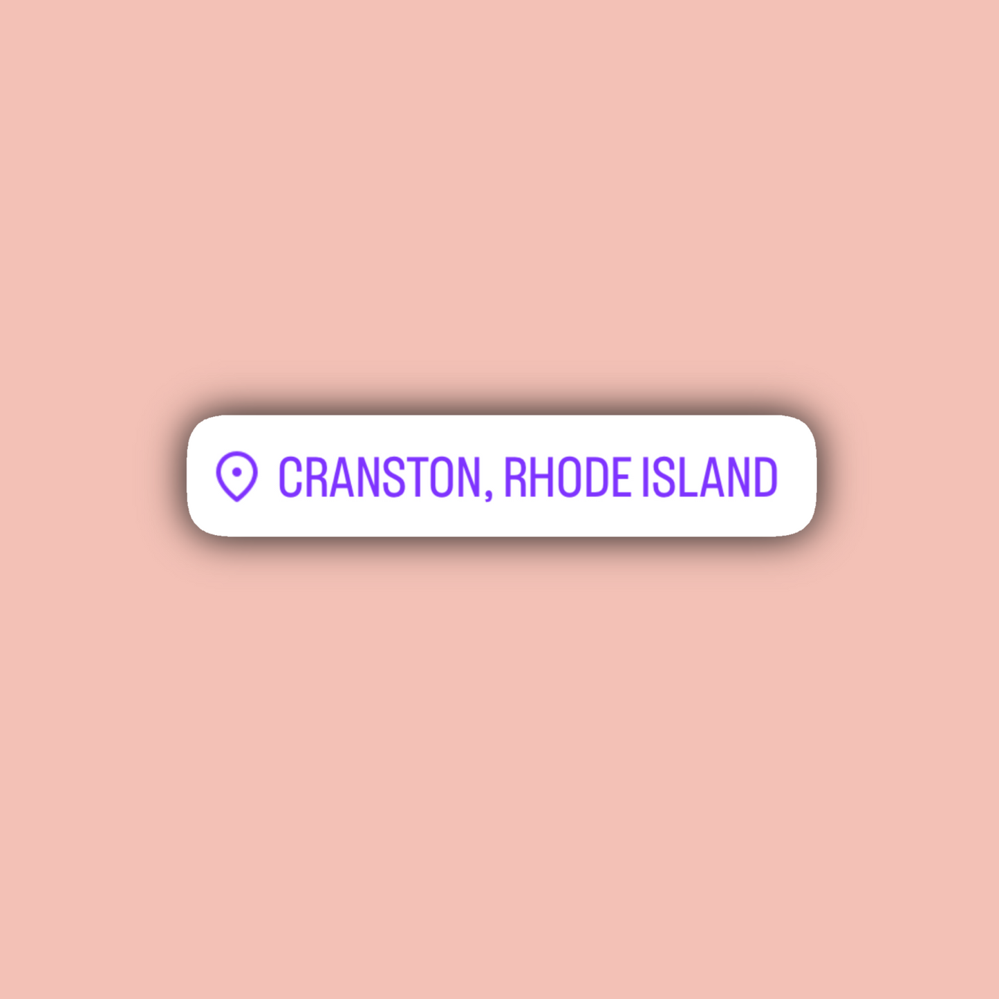 Cranston Rhode Island Sticker Pack